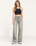 Jeans Wide Leg Sage