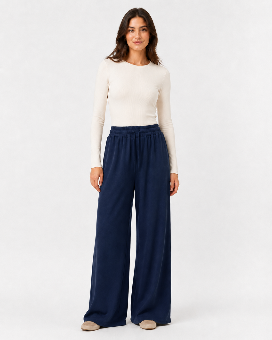 Pantalone Palazzo Cozy Garzato