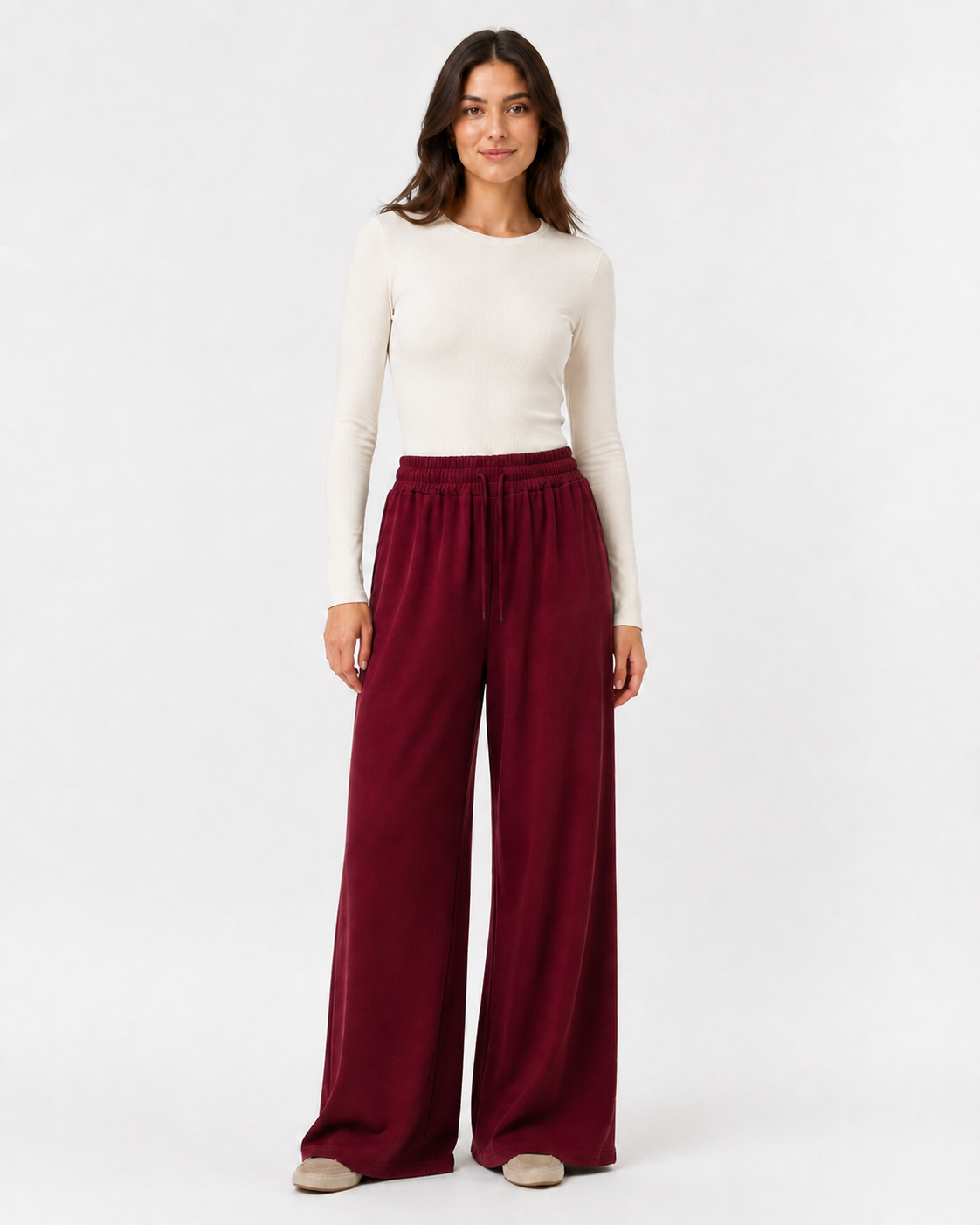 Pantalone Palazzo Cozy Garzato
