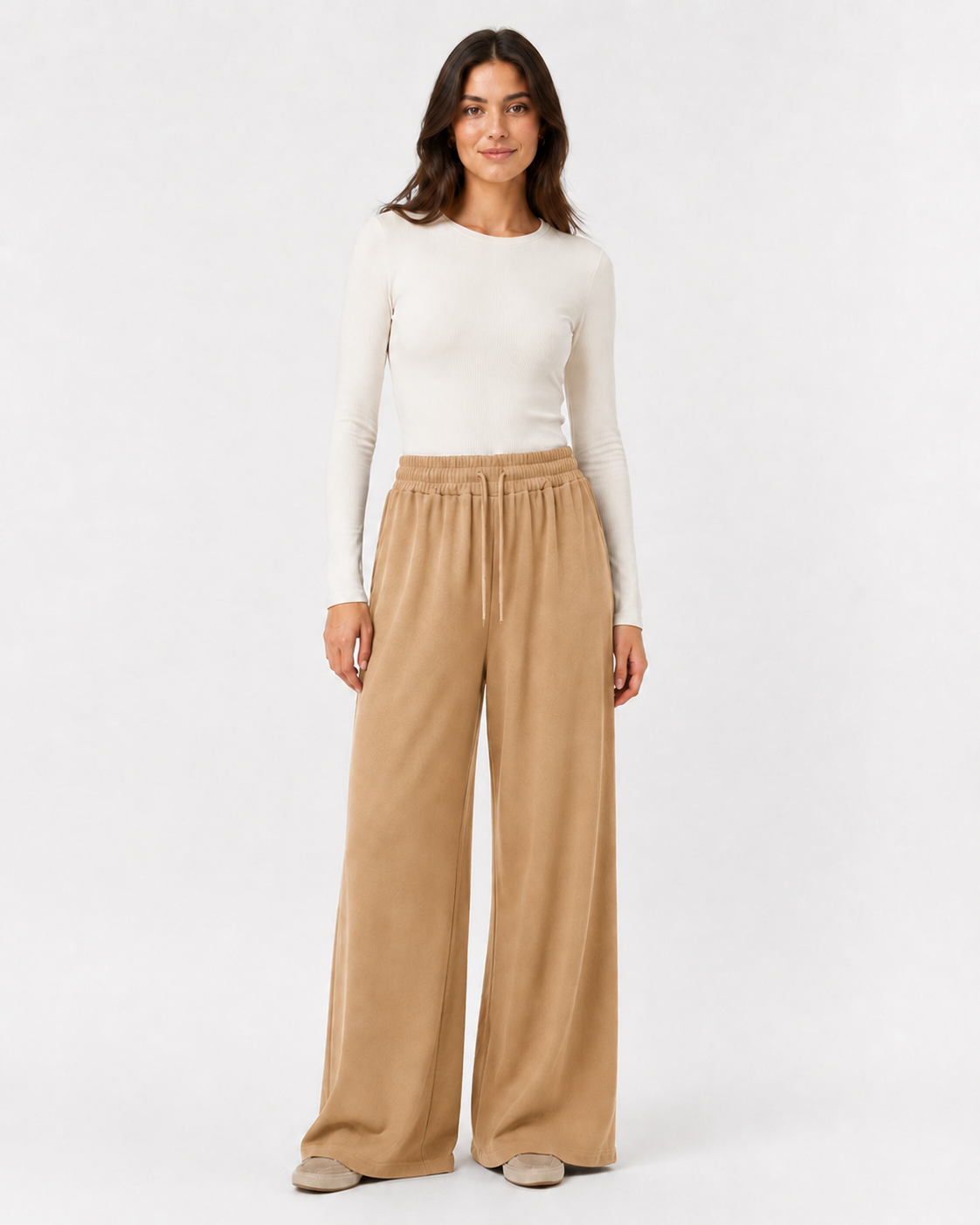 Pantalone Palazzo Cozy Garzato