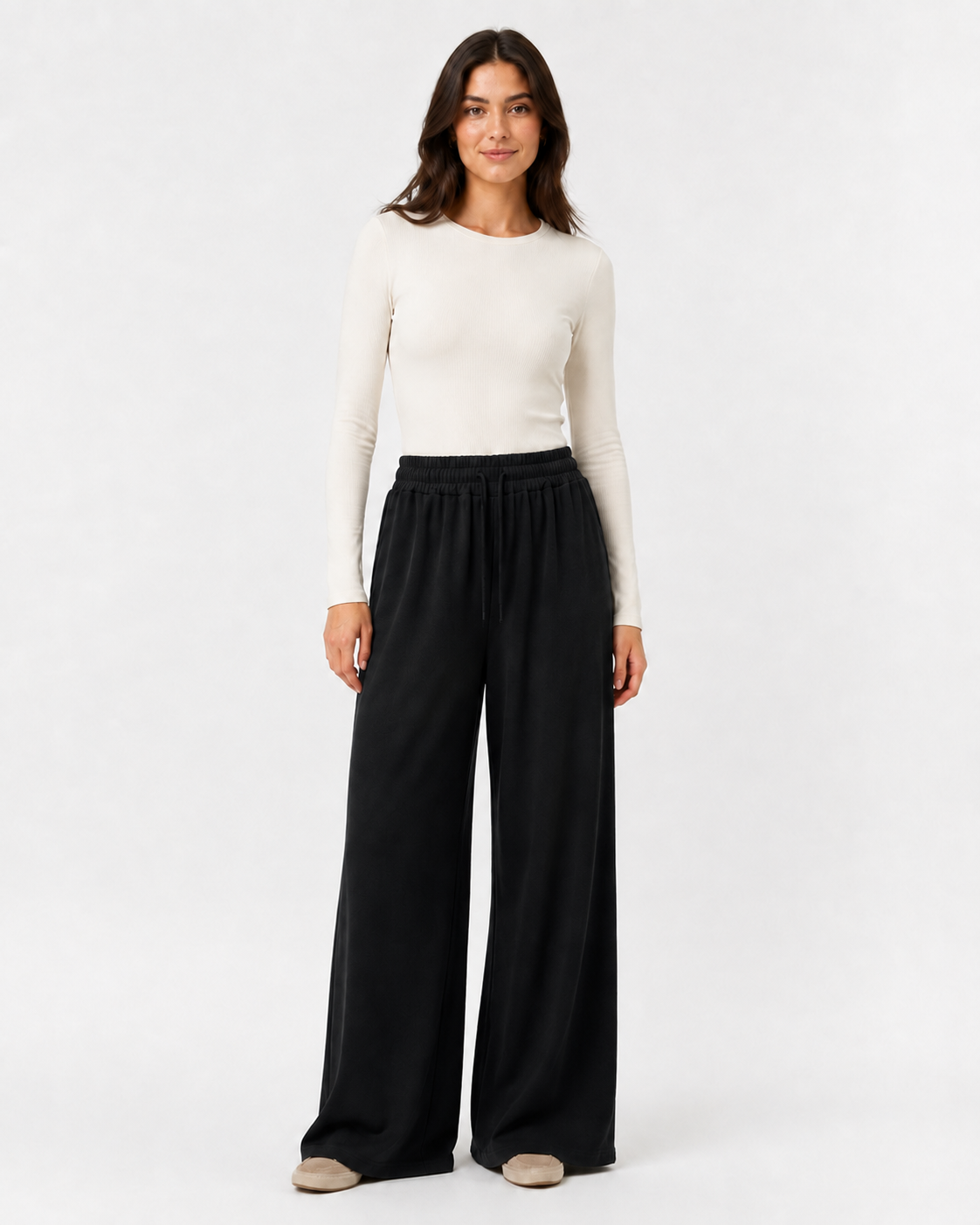 Pantalone Palazzo Cozy Garzato
