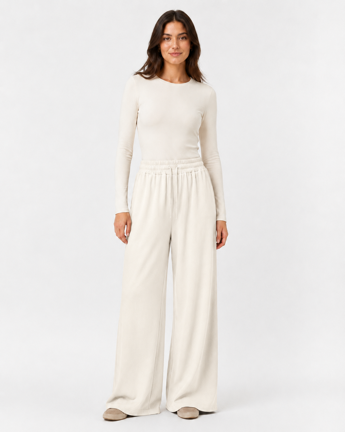 Pantalone Palazzo Cozy Garzato