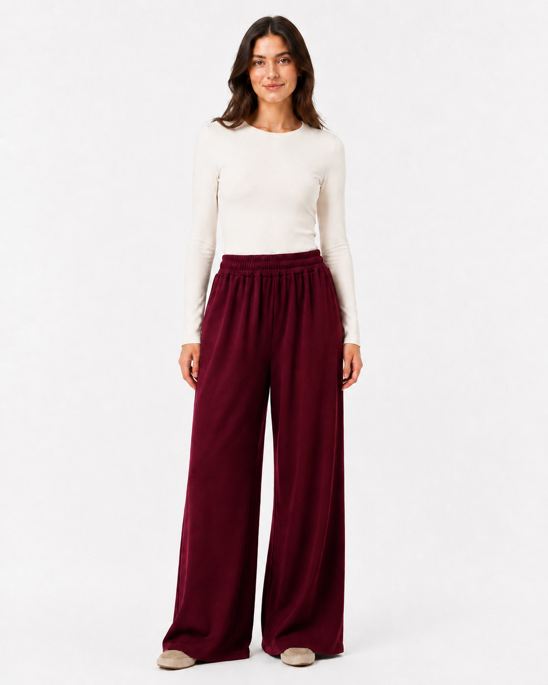 Pantalone Palazzo Soft Essential