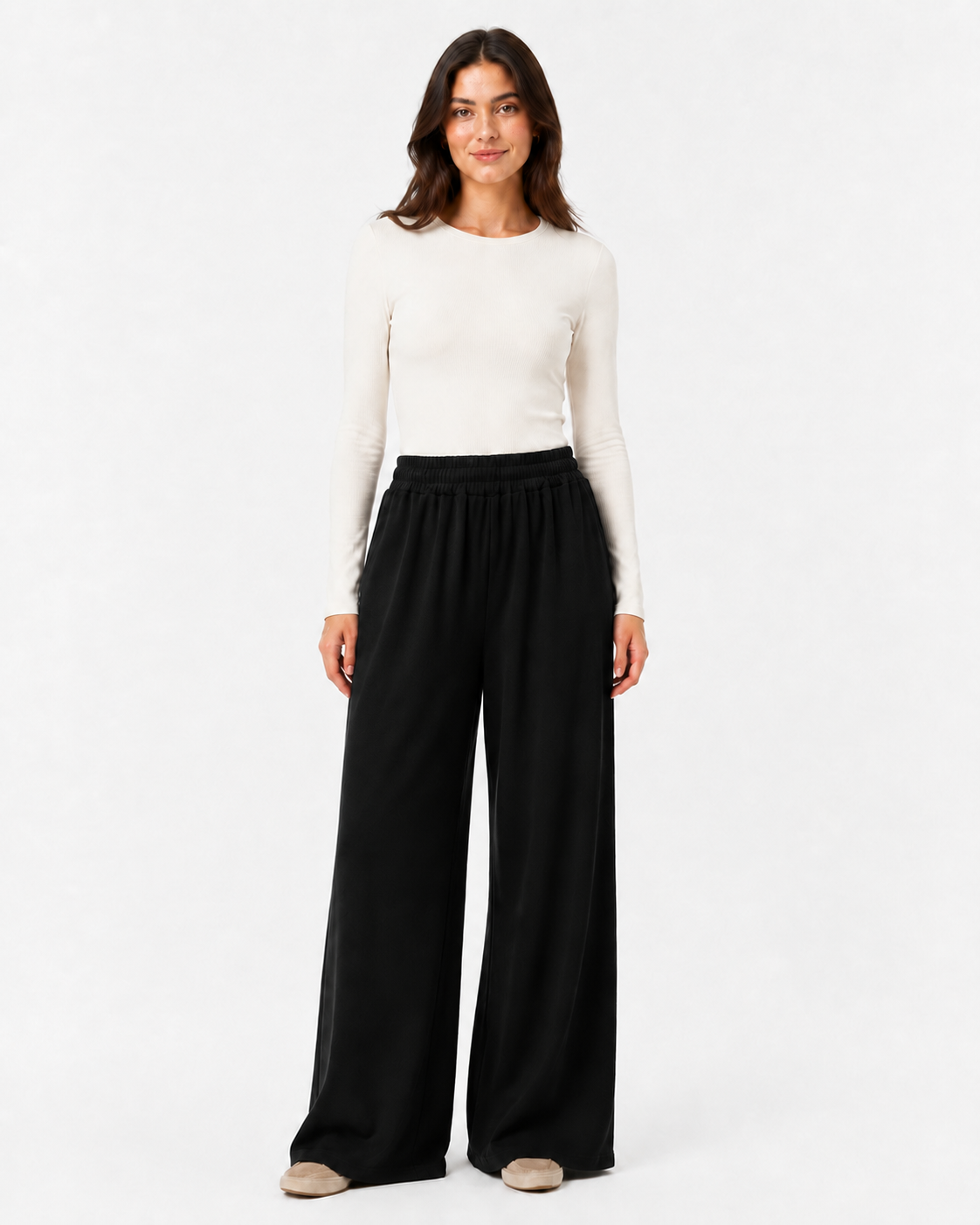 Pantalone Palazzo Soft Essential