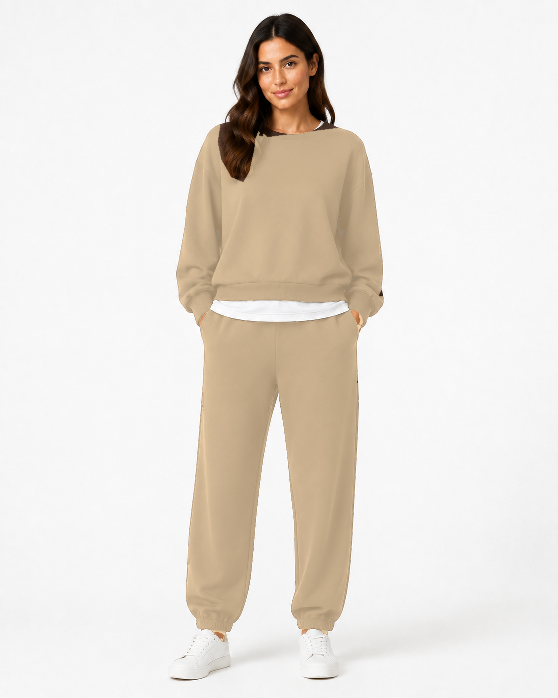 Completo Layered Felpa e Jogger