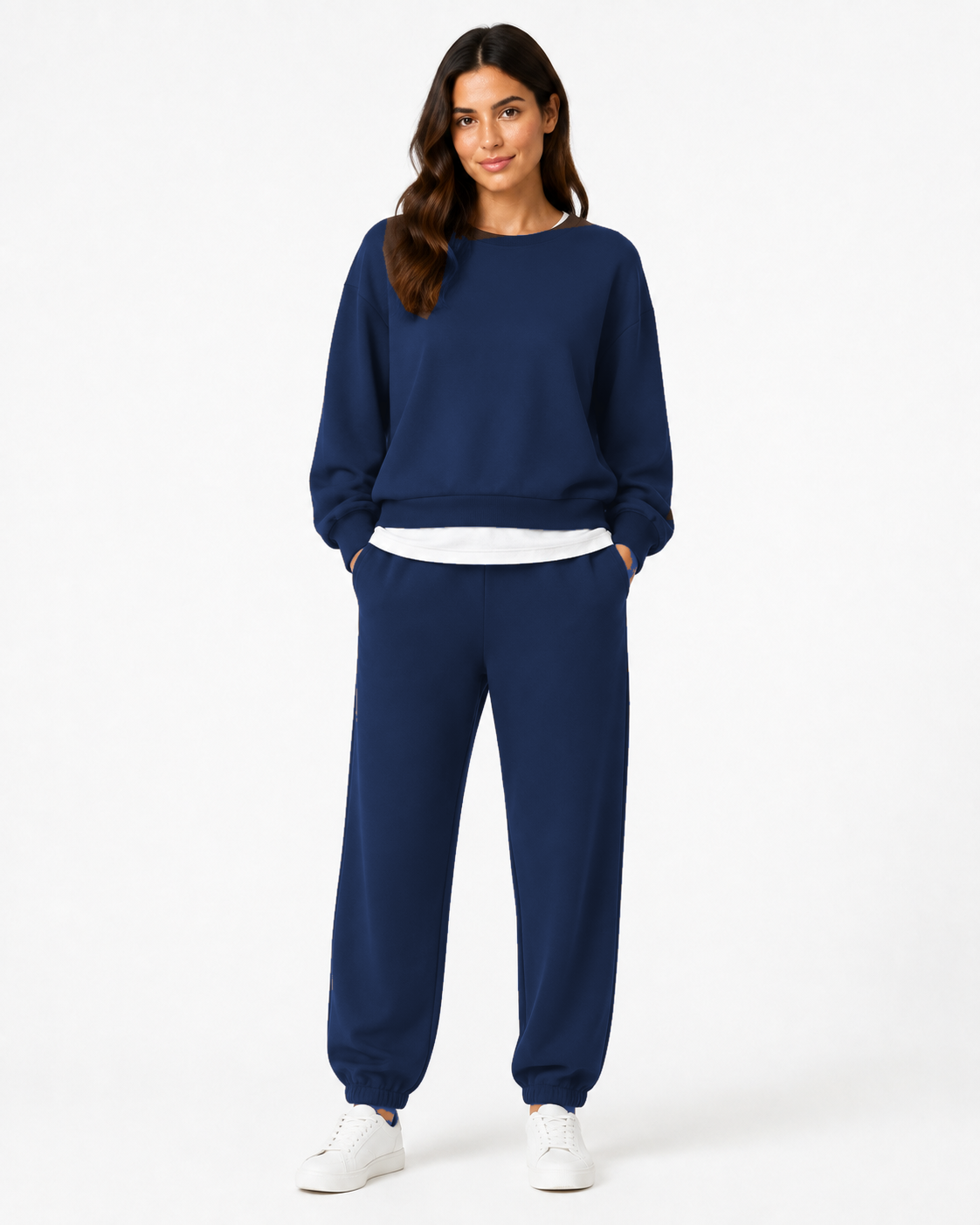 Completo Layered Felpa e Jogger