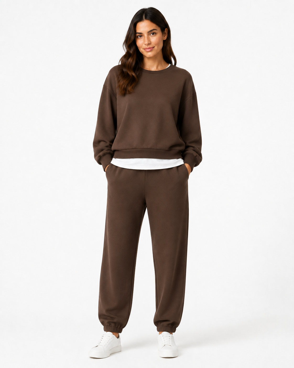 Completo Layered Felpa e Jogger
