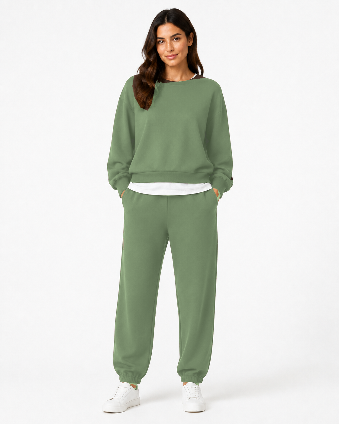 Completo Layered Felpa e Jogger