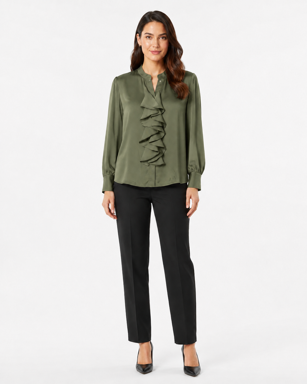 Blusa Elegance con Volant