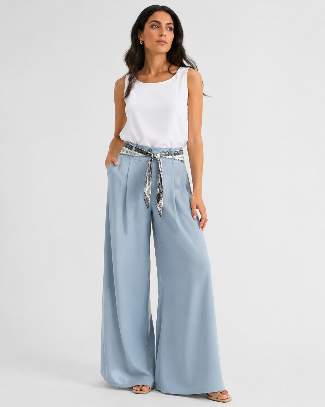 Pantalone Palazzo Foulard