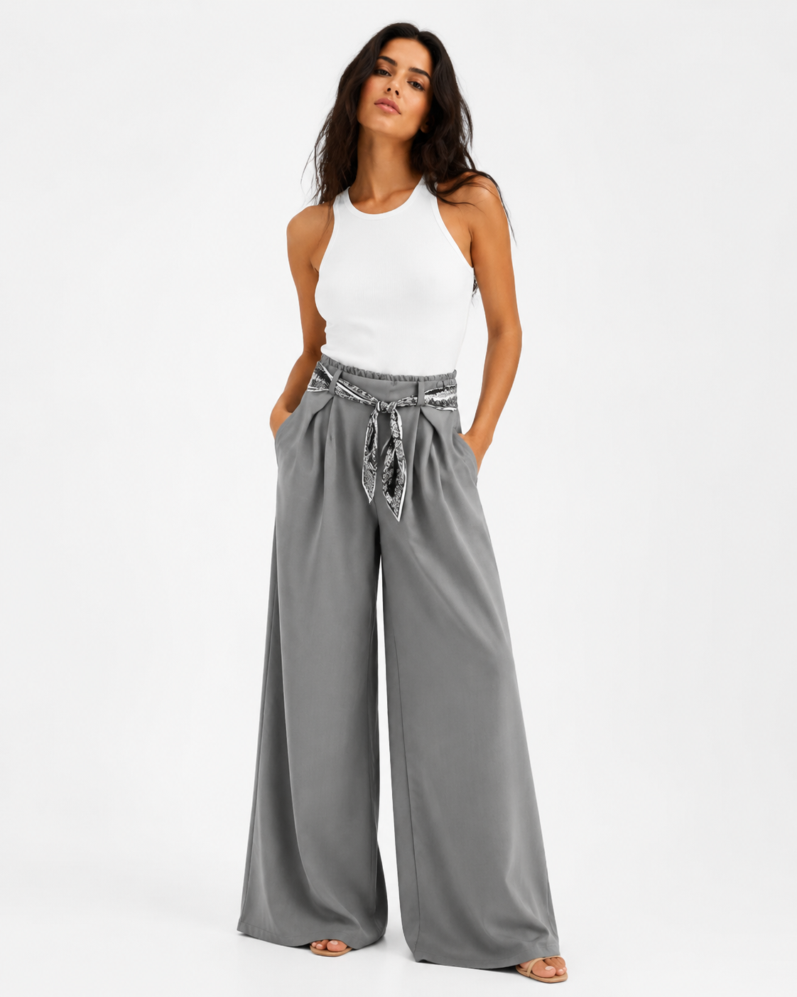 Pantalone Palazzo Foulard