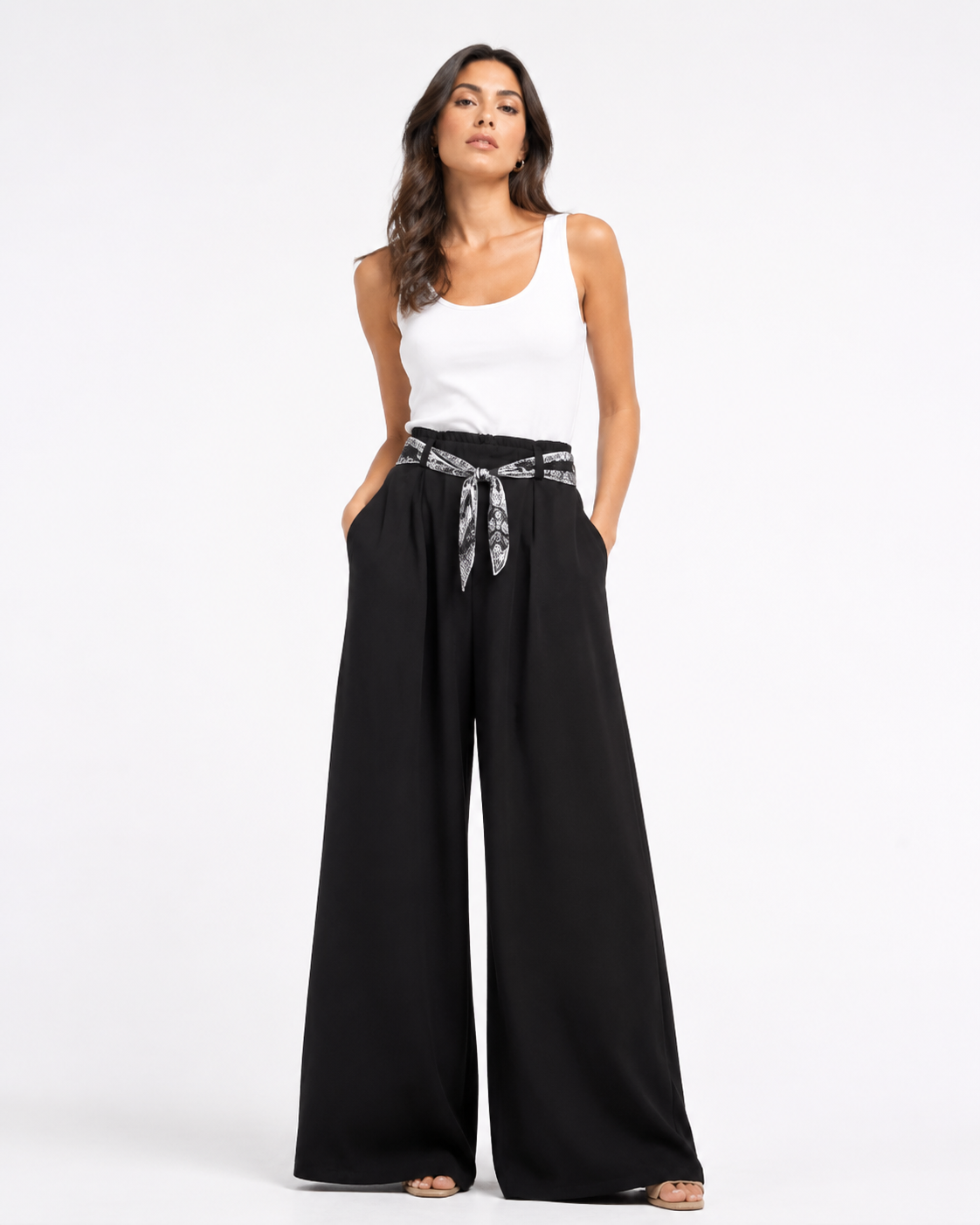 Pantalone Palazzo Foulard