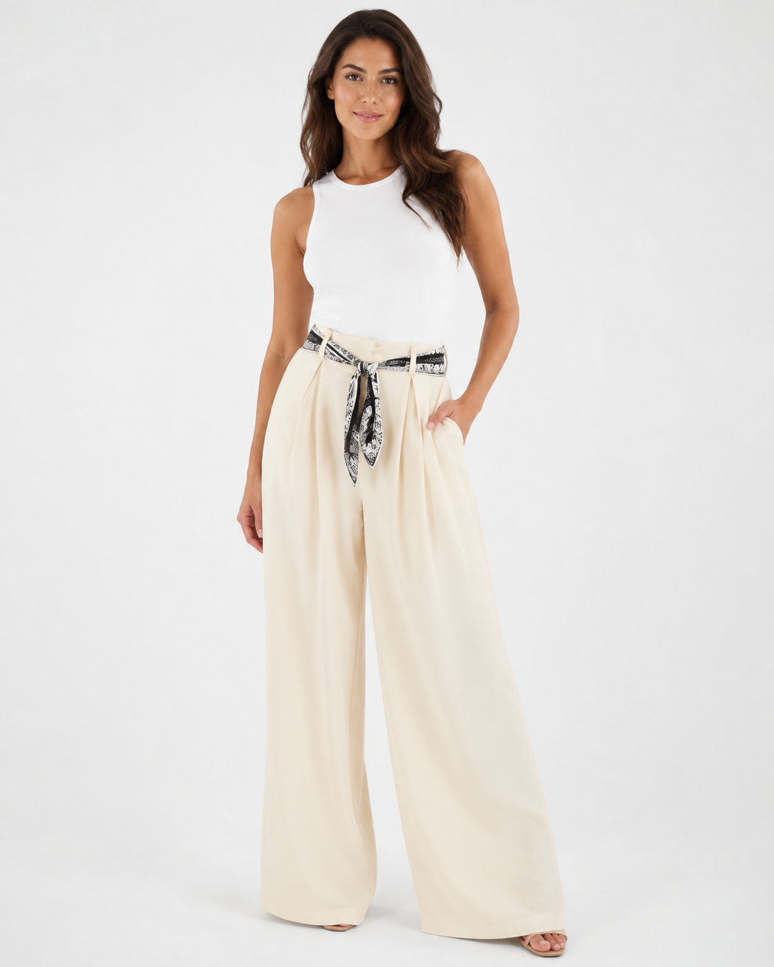 Pantalone Palazzo Foulard