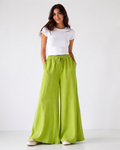 Pantalone Palazzo Crinkle Easy
