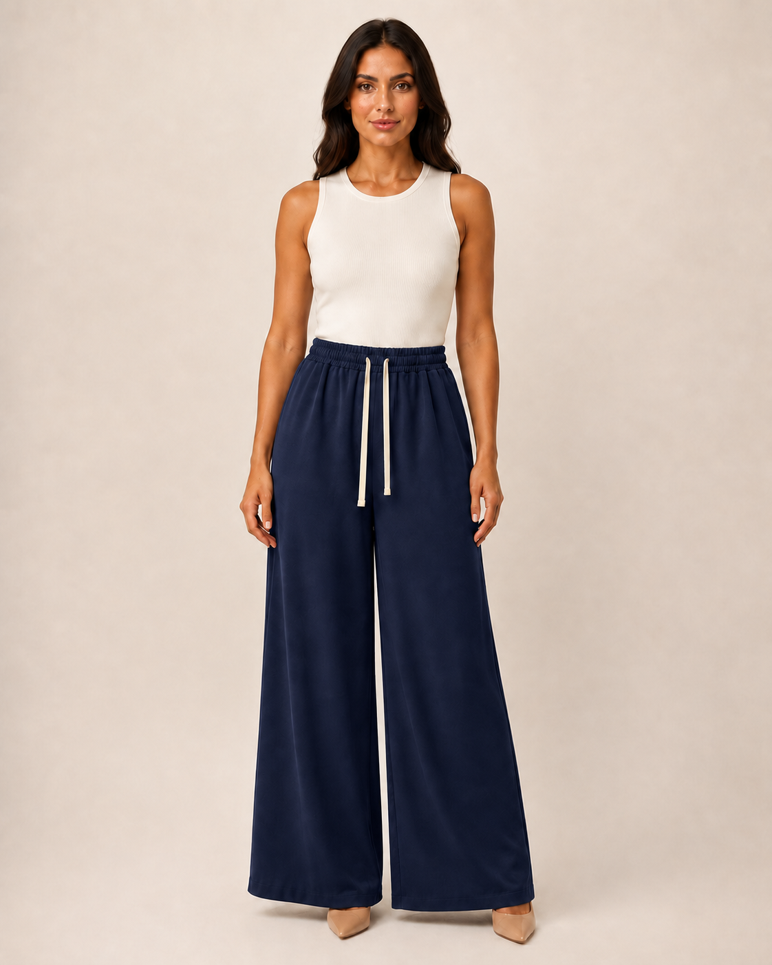 Pantalone Palazzo con Coulisse