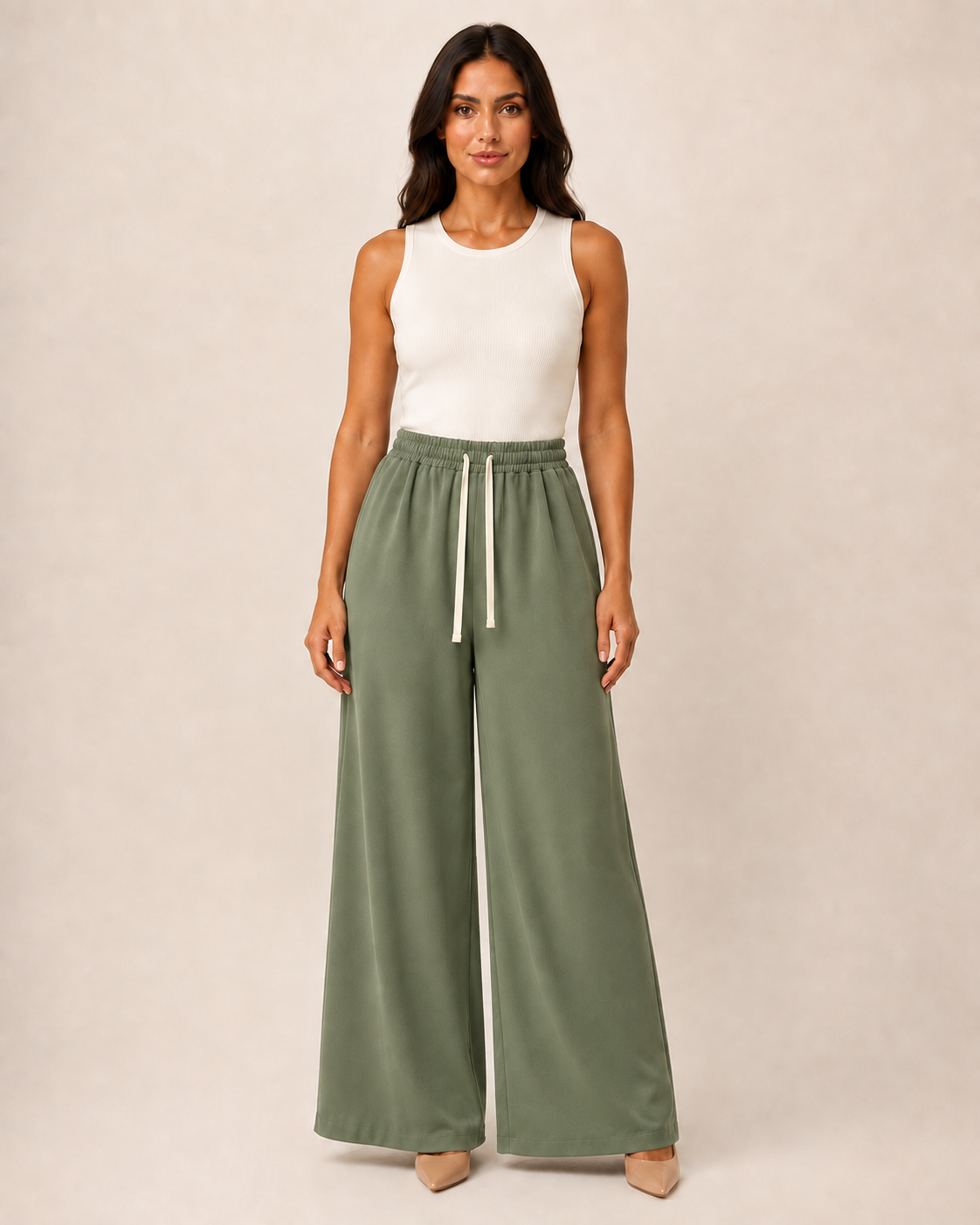 Pantalone Palazzo con Coulisse