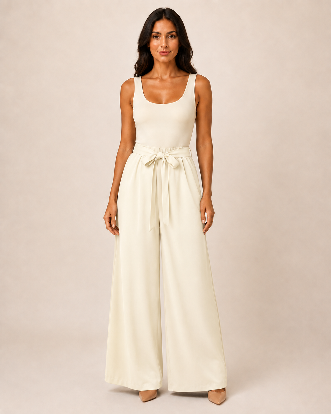 Pantalone Palazzo con Fiocco