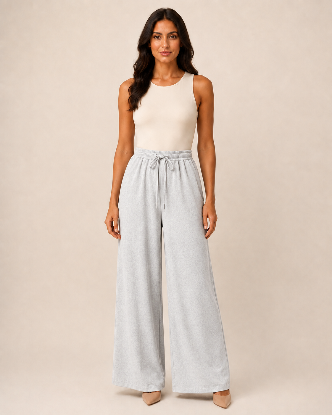 Pantalone Comfort a Gamba Ampia